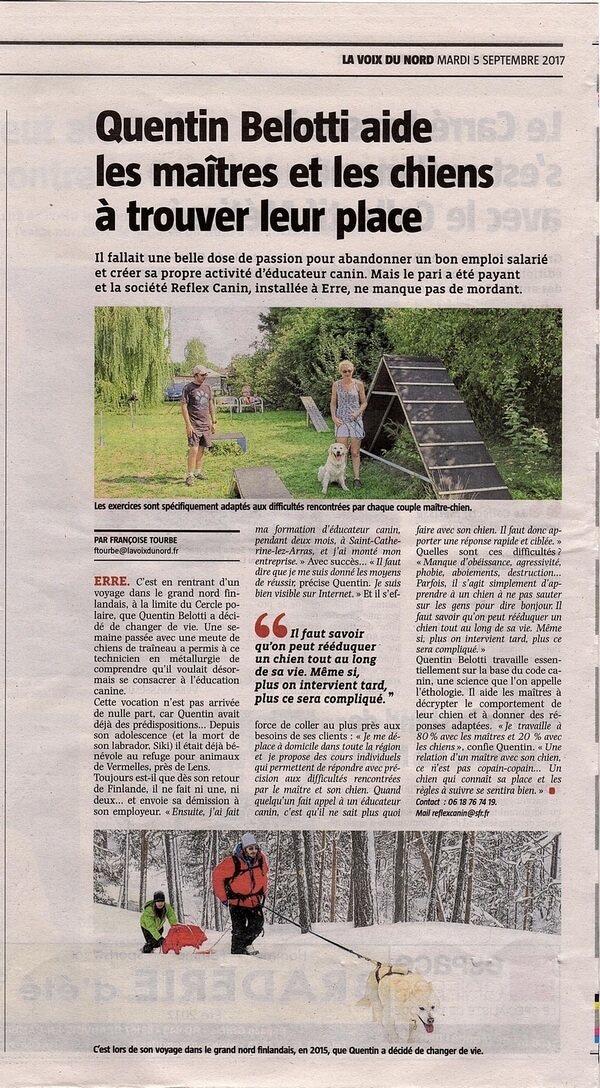 article de presse